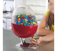 Automatic candy dispenser with touch-activated machine, perfect for chewing gum and nuts, moisture-resistant and fresh sealed storage up to 300mm height