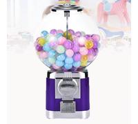 Automatic Capsule Vending Machine with Key for Retail Stores, Dispenses Classic Bubble Toys