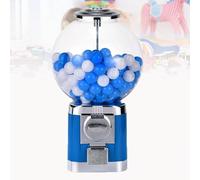 Automatic Capsule Vending Machine with Key for Retail Stores, Dispenses Classic Bubble Toys