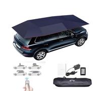 Automatic Car Cover and Car Umbrella Combo, Movable Carport with NBR Suction Cup, Waterproof with Remote Controller for Roof Protection