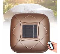 Automatic Car Cover with Solar Charging, Remote Control Retractable Design, Full Exterior Protection, Windproof Rope & Elastic Straps for SUVs and Cars