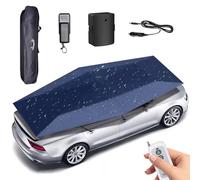 Automatic Car Sunshade with Remote Control and Battery, Quick Setup for Full Vehicle Coverage, Keeps Car Cool in Hot Weather