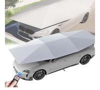 Automatic Car Tent, Folding Sun Protection Umbrella Cover with Adjustable Ropes and Suction Cup, Mobile Cars Awning Canopy with Remote Control, 4.2m