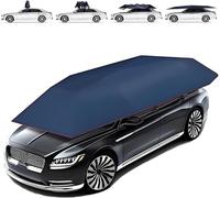 Automatic Car Tent, Portable Movable Carport, Insulation Sunscreen Awning with Remote Control for Outdoor Use, Ideal for Barbecues and Picnics
