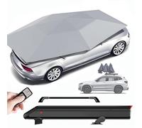 Automatic Car Umbrella Canopy with Remote Control, Fully Retractable Car Cover, Waterproof & Portable for Sedan SUV