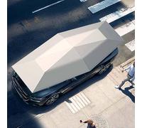 Automatic Car Umbrella Tent with Remote Control - Retractable Roof Top Sun Shade & Waterproof Carport Shelter for All Weather Protection