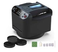 Automatic Card Dealer & Shuffler Machine - 360° Rotating Smart Card Dispenser with Wireless Buttons, Rechargeable Electric Poker Dealer for Poker, UNO, Blackjack, Texas Hold'em