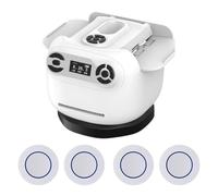 Automatic Card Shuffle Dealer Machine 360° Rotating 2 In 1 Playing Cards Device Tool Party Shuffling Poker Dealing