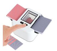 Automatic Card Shuffler 2 Deck Rechargeable Electric Playing Cards Shuffling Machine with One-Press AUTO&Manual Mode, Electric Poker Shufflers for Home Party Card Games