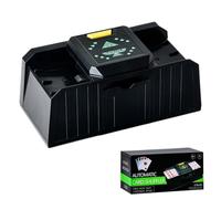 Automatic Card Shuffler, 2 Tier Battery Operated Electric Shuffler, Automatic Card Shuffler Machine for Card , Poker, Blackjack, Texas Hold'em