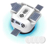 Automatic Card Shuffler and Dealer Machine, Card Shuffler Dealer Machine with 4 Wireless Remotes, 360°/180°/90° Deal, 1-2 Deck Card Shuffling Machine for UNO Poker Phase 10 Rummy Home Card Games