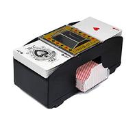 Automatic Card Shuffler, Board Game Playing Cards Electric Automatic Poker Shuffler Shuffling Machine Shuffle 2 Decks of Pokers