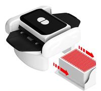 Automatic Card Shuffler for 2 Decks, Rechargeable Electric Shuffling Machine with Type-C, Quiet Operation & Pause Memory Function for Blackjack, Poker & Texas Holdem