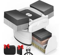 Automatic Card Shuffler for 4 Decks,Rechargeable Electric Card Shuffler with Dual Modes,Ready-to-Play Complete Set with Bag and Playing Cards,Card Shuffler Machine for Poker,Blackjack,Family Game