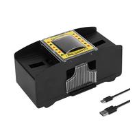Automatic Card Shuffler Machine, 1-2 Deck Shuffling Playing Card Mixer for Poker