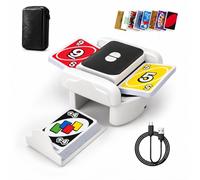 Automatic Card Shuffler Machine 2 Decks, Rechargeable Battery 3000mAh | 2 Modes, Low Noise, Fast Shuffler, USB-C Charge, Portable Smart Auto Shuffler for UNO Poker, Blackjack, Texas Hold'em
