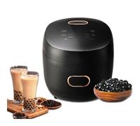 Automatic Cassava Cooking Pot, 900W Tapioca Cooker, Long-Lasting Heat Preservation, Non-Stick Liner for Sago and Taro Balls, 5L Capacity