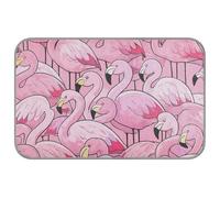 Automatic Cat Cooling Mat Outdoor Cat Mat for Rabbits Flamingo Pink Cartoon Design