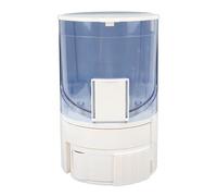 Automatic Cat Dog Feeder with Rotating Dry Wet Separate Storage, 2 in 1 Pet Food and Water Dispenser for Small Medium Pets, Elevated Bowl Design with 1.3L Water and 1.3lb Food Capa (Light Blue)