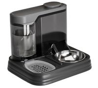 Automatic Cat Feeder 11x9x9in 2 In 1 Large Capacity Detachable Safe Dog Cat Feeder and Water Dispenser for Pets Animals And Water Dispenser