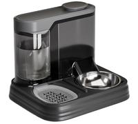 Automatic Cat Feeder, 2-in-1 Large Capacity Detachable Feeder & Water Dispenser, Safe Pet Food Bowl/ 11x9x9in
