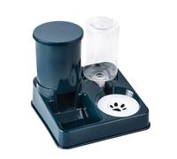 Automatic Cat Feeder - 2 In 1 NonSlip Cat Feeding Station | Detachable Automatic Pet Feeder | Pet Food And Water Dispenser | Cat Feeder And Water Dispenser | Portable Automatic Food Feeder And Waterer