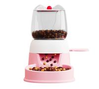 Automatic Cat Feeder - 32 x 27 x 18 cm, 700g Press Design Pet Bowl | Dog Feeder - PP-PTE Material - Food Solution for Indoor Outdoor Cage, Workplace, Patio, T
