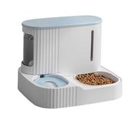 Automatic Cat Feeder And Water - Pet Canteen, 3L Detachable Cat Dry Food Dispenser For Animal Meals, 2 In 1 Water Feeder With Flow, Well For Kittens, Pups And Studios
