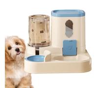 Automatic Cat Feeder - Auto Cat Water And Feeder Set | Combo Feeder For Pets And Gravity Water Automatic Cat Feeder For Food For A