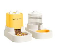 Automatic Cat Feeder - Automatic Feeder Water Dispenser, Non Electric Pet Food Water Station | Anti-Slip Pet Feeders | Cat Food Dispenser Waters Feedder For Small Medium Pets Puppy Kitten