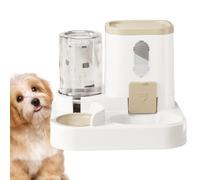 Automatic Cat Feeder - Automatic Water & Food Dispenser Pet Feeder | Feeding Bowl For Cats And Dogs Continuous Supply