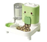 Automatic Cat Feeder - Feeder with 25x22x25cm Capacity, PP PET Feeding Station, 2 in 1 Food and Water Dispenser with Detachable Parts | Handy Ani Feeder