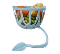 automatic cat feeder, Hollowed Bird Cage Food Holder Parrot Vegetable Fruit Feeder - Hangable Bowl Stand Pet Supplies