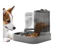 Automatic Cat Feeder | Large 2-in-1 Dispenser, Automatic Feeder for Cats, Dry Food, Water Dispenser, for Kittens, Puppies, Small Animals, Home, Living Room, Bedroom