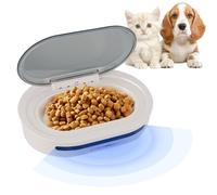 Automatic Cat Feeder,Pet Feeder with Infrared Sensor Cover,Pet Food Dispenser with Removable Bowl,Moisture-proof Smart Bowl for Pet Cat and Dog,350ml