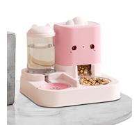 Automatic Cat Feeder - Programmable Pet Food Water Dispenser, Intelligent Feeder 6L Large Capacity | Meal Portion Control, Yes