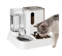 Automatic Cat Feeder - Smart Cat Food Dispenser | 2 In 1 Automatic Feeder | Pet Feederr Suitable For Scheduled Feeding Dry Food Storage Multi-Pet Use Healthy Portion Control Convenient Pett Care