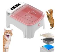 Automatic Cat Feeder Wet Food Electric Dry Feeding Pet Bowl, Timer Feeding | Dual Feeding Compatibility & 12H Ice Pack Fresh-Keeping,Precision 0-99H Timed Feeding & Smart Thermal Induction Lid,Dustproof