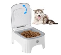 Automatic Cat Feeder with Timer,Automatic Feeder for Cats & Dogs with Infrared Sensor Cover,700ml Large Capacity,Pet Food Dispenser with Removable Bowl,2000mAh Rechargeable Moisture Proof Smart Bowl