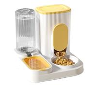 Automatic Cat Food, Automatic Feeder for Cats, Feeder Cat Dry Food, Large Capacity 2-in-1 Pet Supplies with Removable Food Bowl, Water Bowl
