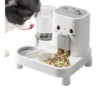 Automatic Cat Food Dispenser -2-in-1 Dispenser for Dogs | Removable Chili for Pets, Travel, Rabbits, Puppies, Home and Outside