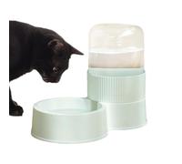 Automatic Cat Food Dispenser - Large Volume Feeding Station System, Stable Meal Organizer That Does Not Tilt, Separate Drink Tank Accessory, Constru