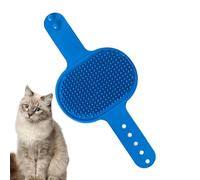 Automatic Cat Grooming - Massage Grooming Comb - Portable Silicone Self Cleaning Brush for Removing Dead Hair on Indoor Furniture and Sofas