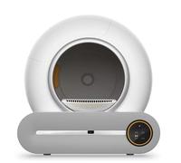 Automatic Cat Litter Box 9L Capacity, Quiet 40dB Operation, Innovative Design, Safe and No Clamping, 15-Day Self-Cleaning