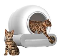 Automatic Cat Litter Box - Self-Cleaning, Large Capacity, Odor Removal, App Control, Easy to Clean, Quiet Operation - No Scooping Required