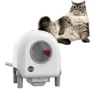 Automatic Cat Litter Box With Garbage Bag, Timed Ventilation Of The Exhaust Pipe, Large Capacity Self Cleaning Litter Box,For Kittens/Adult Cats