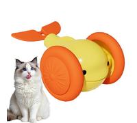 Automatic Cat Mobile Ball - Intelligent Interactive Motion Activated Cat Game | USB Rechargeable Automatic Rolling Talk Ball | Electronic Bowling Ball L