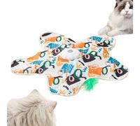 Automatic Cat Spin Mats 3 Modes Interactive Touch Activated Mat
