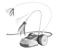 Automatic Cat Toy, 2 Speeds Touch Activation Smart Car Automatic Car with Cane for Cats Game Physical Mental Stimulation Hunting Training Kitten Int