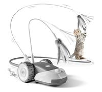 Automatic Cat Toy - 2 Speeds Touch Activation Smart Car - Rechargeable Intelligent Toy for Cat Interactive Games, for Kitten Indoor Play Exercise Enrichment Accessory